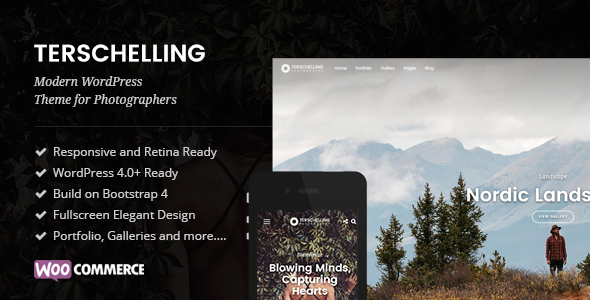 Terschelling - Modern Photography WordPress Theme Logo